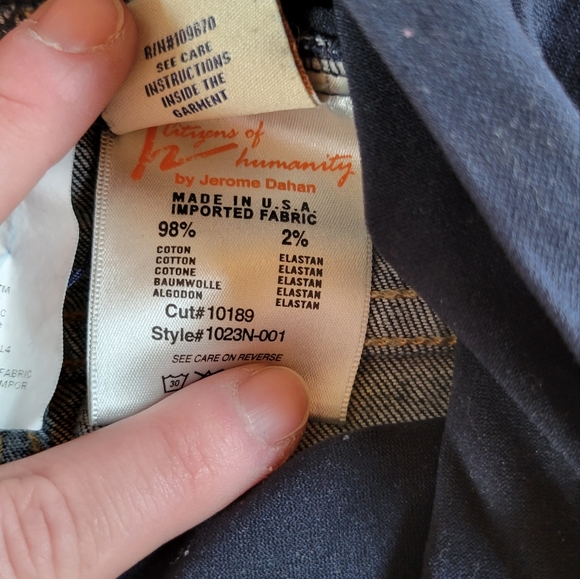 Citizens of Humanity maternity flare jeans - Picture 3 of 5